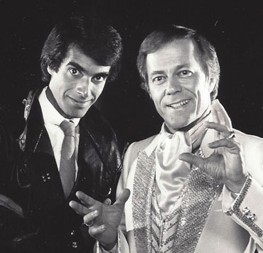 David Copperfield and Andre Kole - Photos of both both world-class illusionists who have teamed up on some of the world's most amazing illusions.