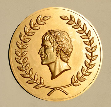 Roman Caesar Insignia made of copper